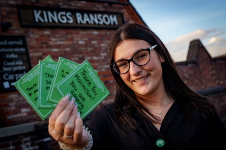 Charity initiative: Greene King pubs support Macmillan workers