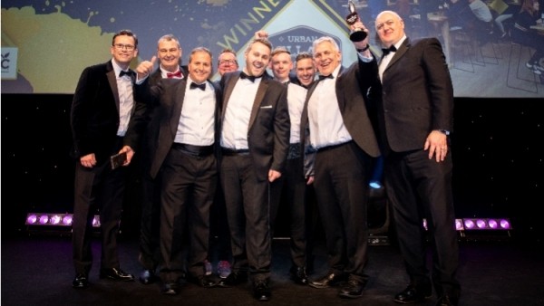 Village people: the Urban Village Pubs team celebrates victory at the Publican Awards in March 2023