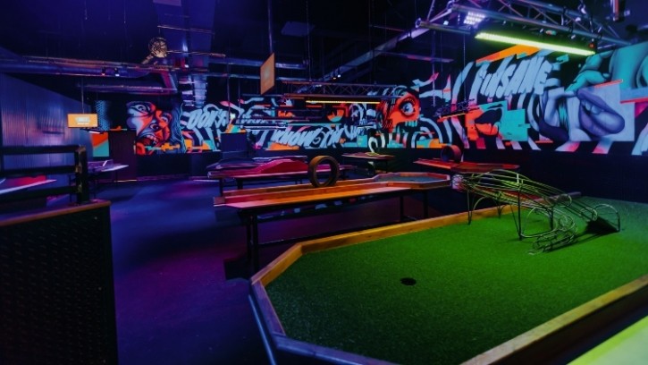 Alternative gaming: crazy pool is one of the activities available at the new Roxy Ball Room site in Humberstone Gate