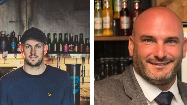 Virtual event: BrewDog’s James Watt (left) and The Inn Collection Group’s Gary Turner informed delegates about their staff engagement at the digital MA500