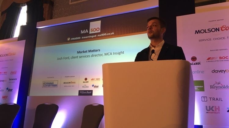Bouncing back: MCA client services director Josh Ford highlighted how pubs are seeing a resurgence