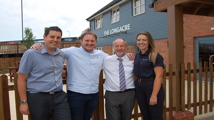 Professional admiration: Marston's joined two building companies to construct a £2m pub