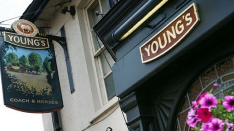 Looking ahead: Young's boss Patrick Dardis remained positive for the future of the pub group