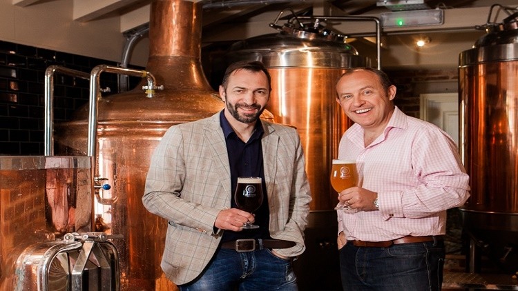 Happy returns: Brewhouse & Kitchen co-founders Kris Gumbrell and Simon Bunn 'delighted' to open a site in the city where the company began