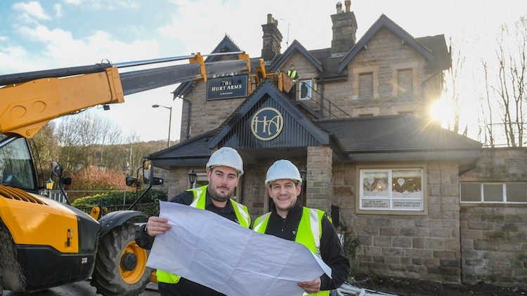 Exciting plans: BKJ Leisure hopes to transform the Hurt Arms into a top wedding venue