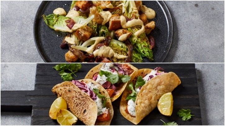 Recipes from Hellmann's for pubs in Veganuary