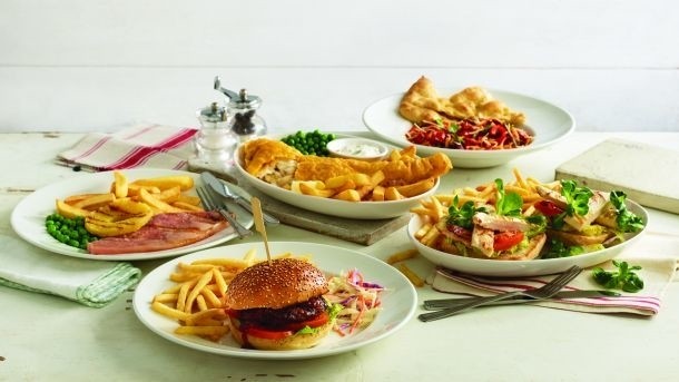 New dishes: Beefeater also launched a summer menu earlier this year, including five dishes priced at £5 each