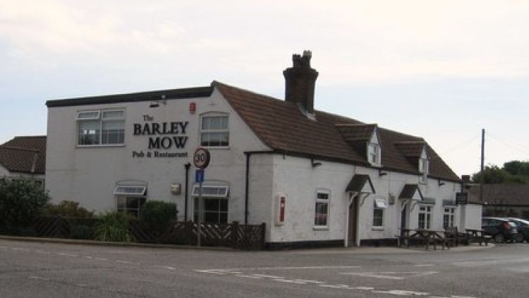 Tragic event: a customer died after choking while dining at the Barley Mow in Friskney, Lincolnshire (image credit: Alex McGregor)