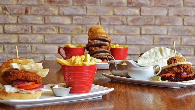 Meaty options: expansion of the burger offer is just one of the new additions to the Yate's menu