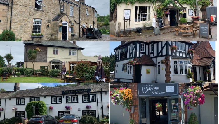 Top dog: we've taken a closer look at the six contestants in the running for Best Pub for Dogs
