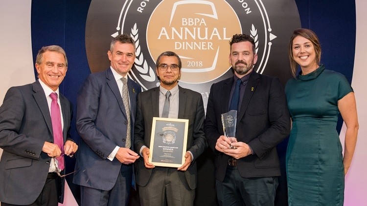 BBPA awards 2018: The Molson Coors team picked up the Beer Champion prize
