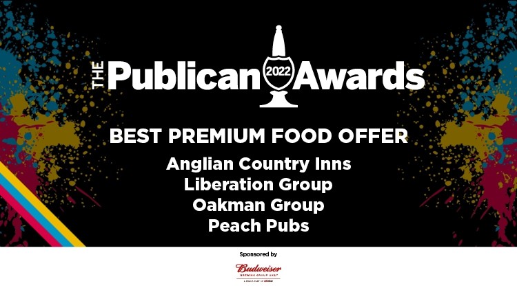 Publican Awards 2022 finalists in Best Premium Food Offer