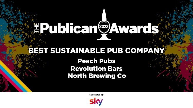 Publican Awards 2022 finalists in Best Sustainable Pub Company