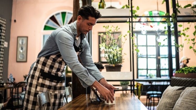 Rising pay: the average hospitality worker saw four times as much wage inflation as the average UK worker, the analysis reveals (image: Getty/FG Trade Latin)