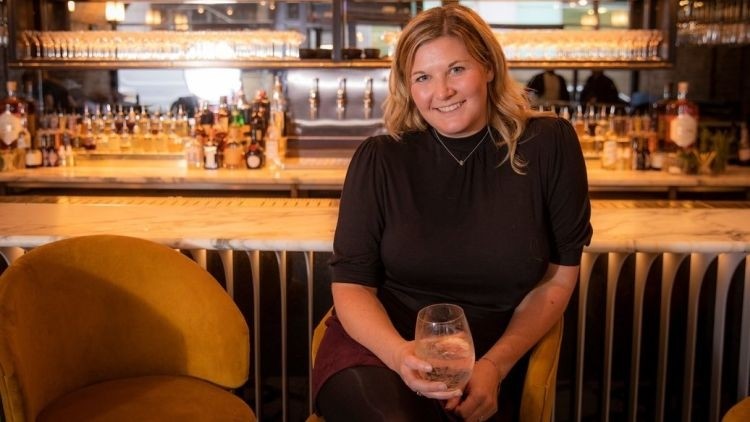 Recruit based on passion and personality, everything else can be taught, says bar manager of Three Little Words in Manchester,  Abbie Dunthie (pictured)