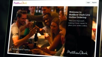 Matthew Clark online halves on-trade customers ordering time