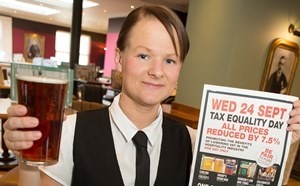 VAT Club says 15,000 venues will take part in Tax Equality Day
