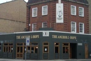 Anchor & Hope voted Harden's top London food pub