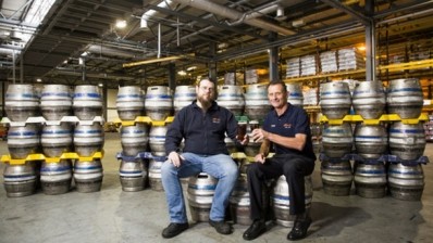 New line launch: Bath Ales' senior brewer Darren James and general manager Tim McCord