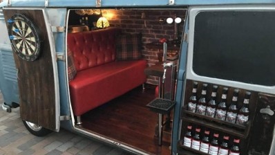Pub on wheels: converted VW van offers movable drinks feast