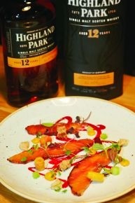 Whisky is a great ingredient or match for food