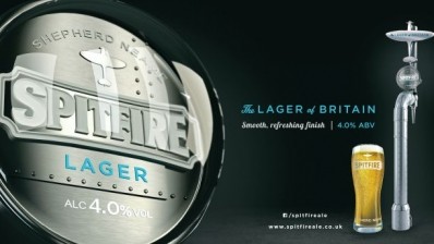 Shepherd Neame launches Spitfire lager