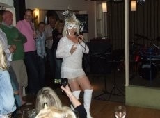 Lady Gaga act at the Granville, Barford