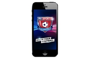 Sky Sports Pub Challenge app