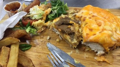 Teesside pub creates gut-busting 8,000-calorie kebab 'sandwich'