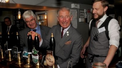 Prince of Wales visits the George and Dragon Hudswell