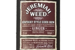 Diageo restyles Jeremiah Weed as a cider