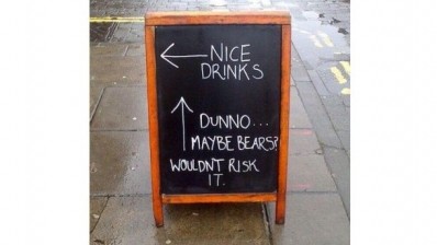 Gallery: Top 10 funny pub A-boards