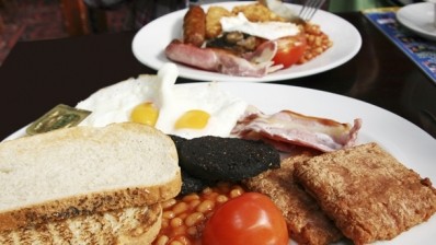 Alternative choice: diners can have a full English breakfast or toasted muffin range