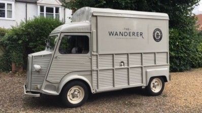 Have cocktails, will travel: The Wanderer mobile bar is housed in a Citroën HY van