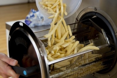 The fryer enables caterers to cook without oil