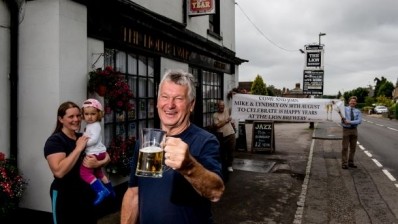 Mike Armitage has been at the Lion Brewery in Ash for 35 years