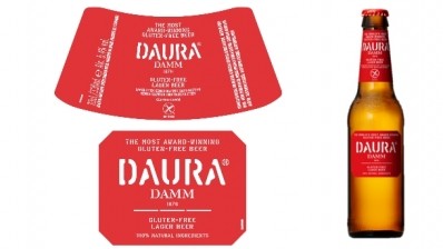 Gluten free beer Daura Damm rebranded