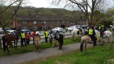 Drink like a horse? Shropshire pub welcomes horses and riders
