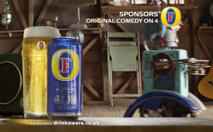Foster's sponsors comedy on Channel 4 