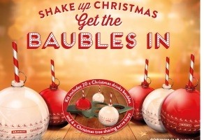 Diageo bauble kits for Christmas