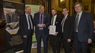  Winning formula: From L-R Steve Baker, National Pubwatch chairman; Graham Tuach, Romford Town Pubwatch chairman; James Hall, Romford Town Pubwatch deputy chairman; Gavin Shuker MP; Charles Ireland, general manager Diageo Great Britain, Ireland and France