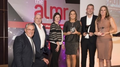 Roll of honour: from l-r ALMR's Nick Bish, Steve Richards and Kate Nicholls. Winners - Area Manager of the year  Emma Deabill of Yo! Sushi, Rising Star Adam Sykes of Fuller, Smith & Turner and Business Development Manager of the Year Yvonne Fraser from Greene King Pub Partners