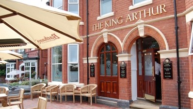 Long heritage: the King Arthur pub doesn't take plastic payment and only serves two beers