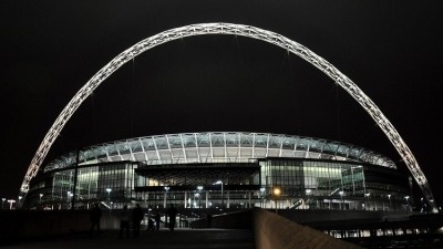 Partnership: fans will be able enjoy a Budweiser under the lights at Wembley stadium
