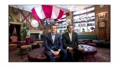 Biggest expansion to date: Inception Group founders Duncan Stirling (l) and Charlie Gilkes