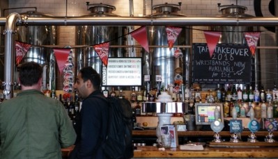 Festival hub: North Laine Brew House featured beers from all of the breweries involved in the event