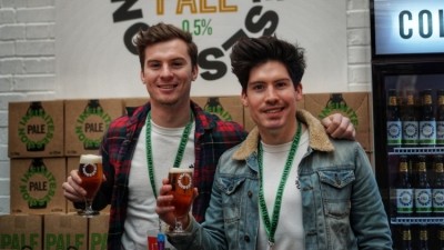 New kids on the block: Chris (left) and Tom Hannaway launched Infinite Session at Craft Beer Rising festival