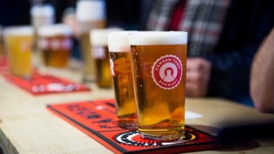 Trading up: Premium and craft options such as Camden Hells lager are proving increasingly popular among drinkers
