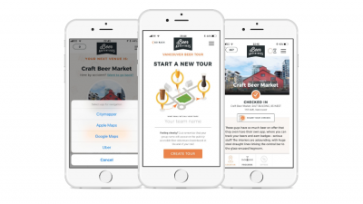 On the rise: Beer Adventures' app has recorded 8,000 check-ins to pubs, bars, breweries around the globe