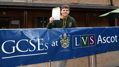 Celebrating: Henry Hamilton (pictured) was one of the youngsters at the Licensing Trade Charity's school to receive exam results this month